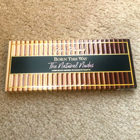 ⭐️NEW⭐️ TOO FACED DUO | Natural Nudes Eyeshadow Pallet + Cosmetic Bag - Picture 7 of 11